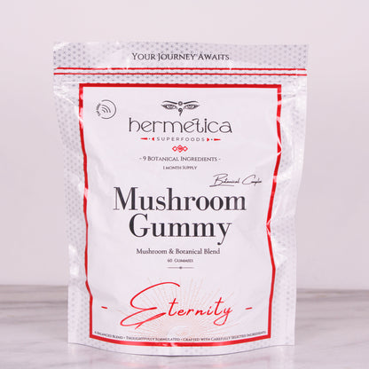Eternity Mushroom Gummy – 12-in-1 Adaptogenic Mushroom & Botanical Blend