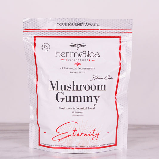 Eternity Mushroom Gummy – 12-in-1 Adaptogenic Mushroom & Botanical Blend