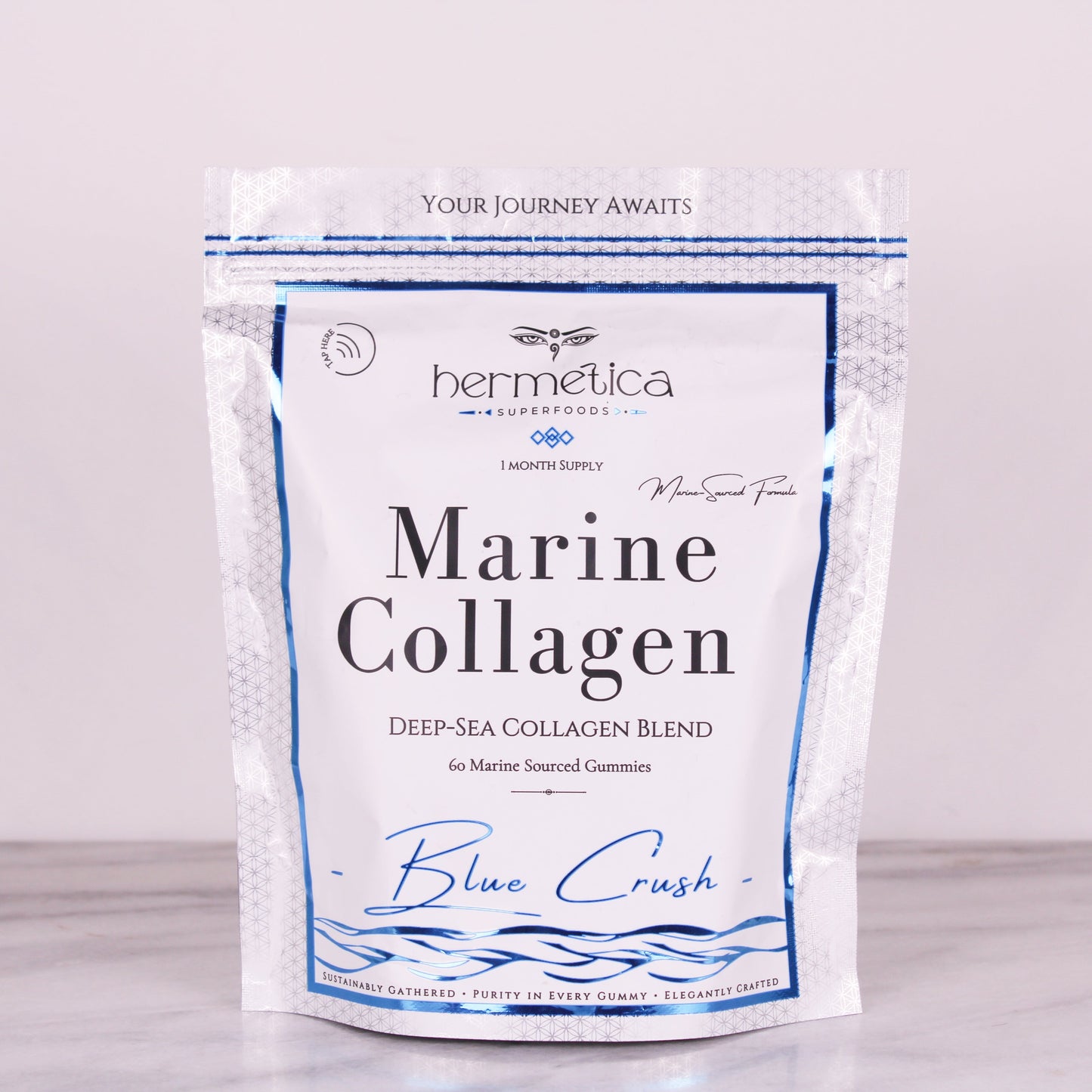 Blue Crush Marine Collagen Gummy – 9-in-1 Sea-Sourced Blend