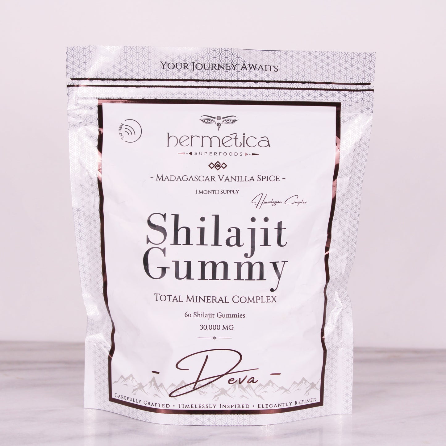 Deva Shilajit Gummy – 10-in-1 Adaptogen & Mineral Complex
