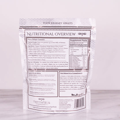 Deva Shilajit Gummy – 10-in-1 Adaptogen & Mineral Complex