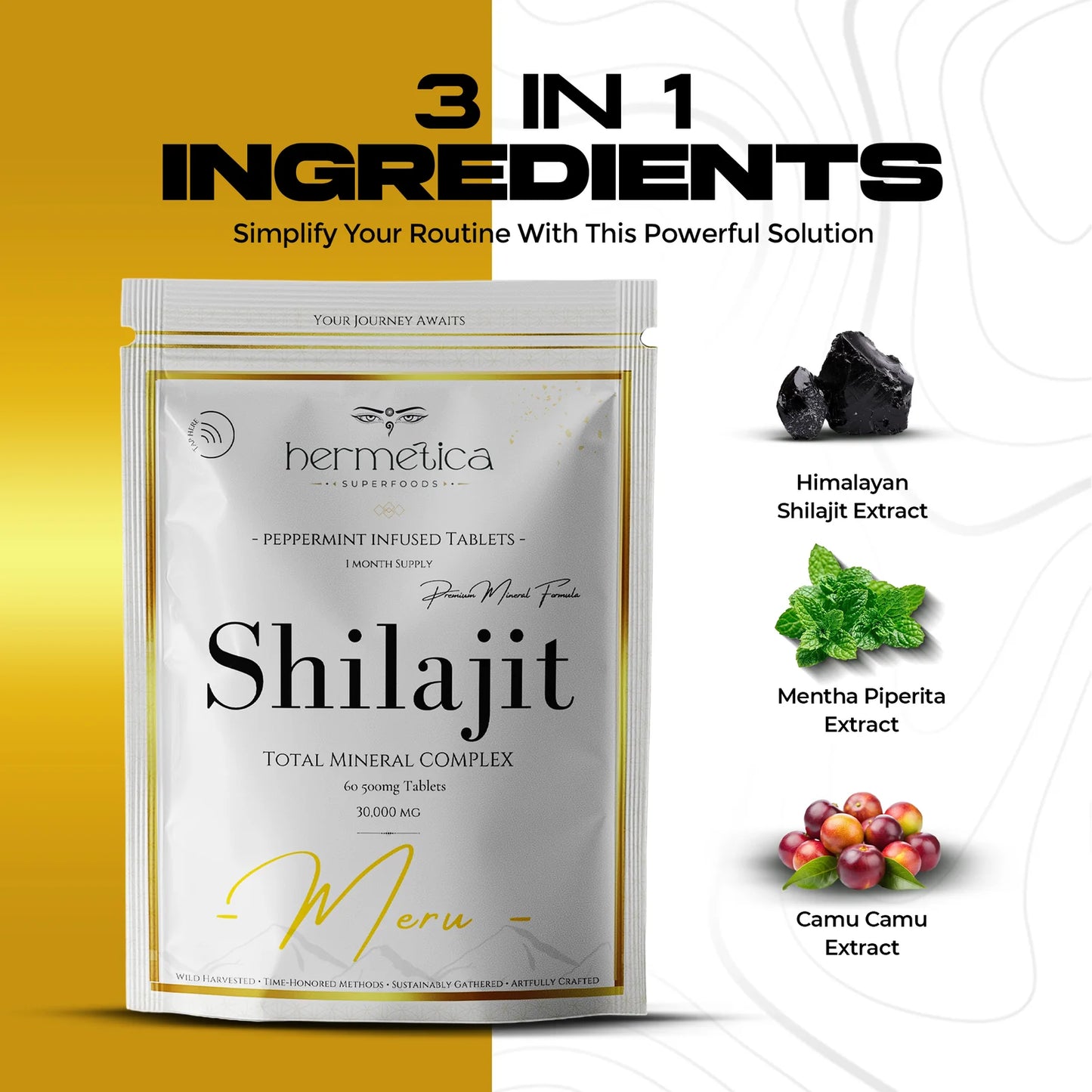 Meru - Infused Shilajit Fusion